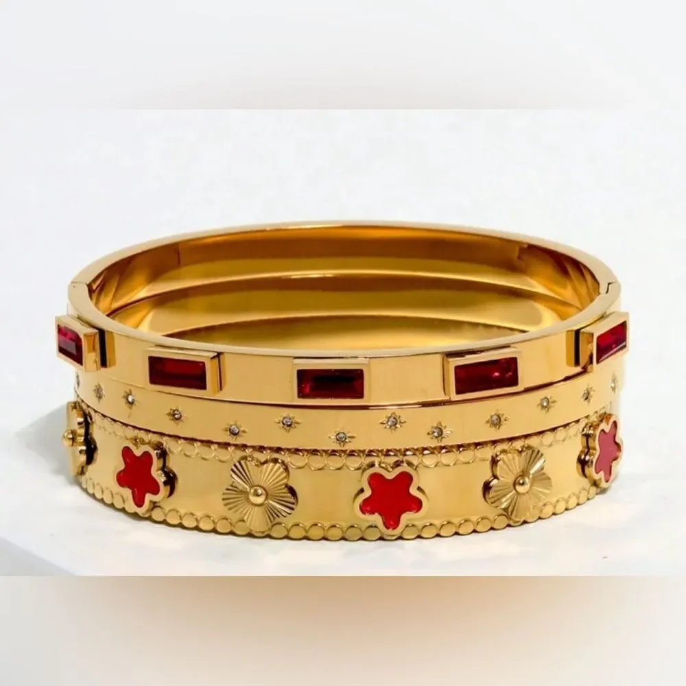 Flower bangle M810